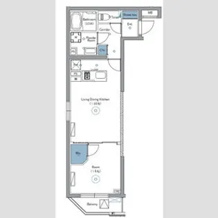 SYFORME NEXT IKEBUKURO WEST【5階】の間取り