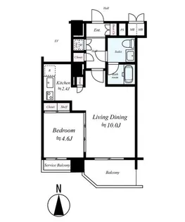 メインステージ パーク大山【3階】の間取り