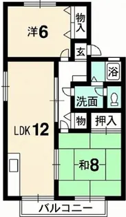 セジュール大原 D棟【1階】の間取り