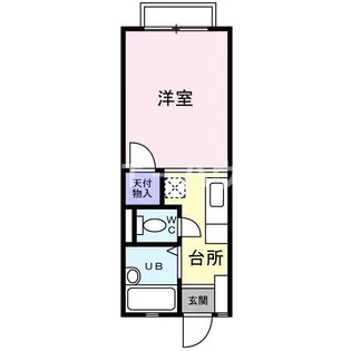 メンバーズタウン検見川【2階】の間取り