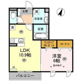 アンジュール C【2階】の間取り