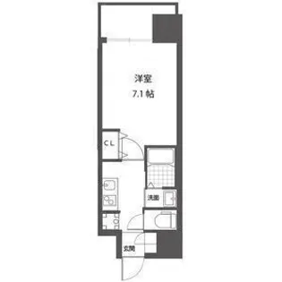 PARK HILLS今里Ray【3階】の間取り