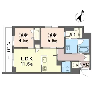 ケーズコート下目黒【3階】の間取り