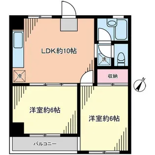 光和壱番館【3階】の間取り