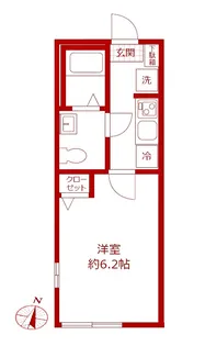 岩井テラス【2階】の間取り