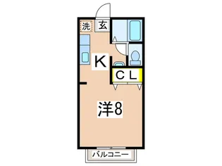 佐々木ハイツ【1階】の間取り
