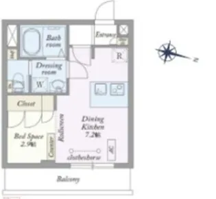 パークサイドレジデンス大泉学園町【3階】の間取り