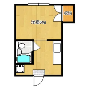 メゾン美光【1階】の間取り