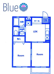 サンアルエット【1階】の間取り
