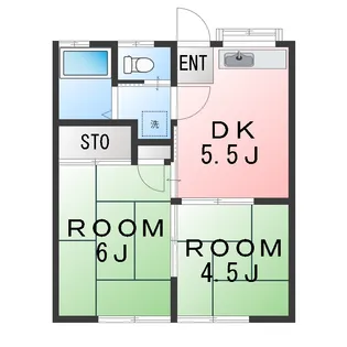 サンライズ洋光台【1階】の間取り