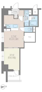 Bell Primvere【6階】の間取り