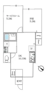 BESTRESIDENCE綾瀬【1階】の間取り