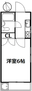 パレスハイム【4階】の間取り
