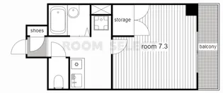 パークハウス中京【3階】の間取り