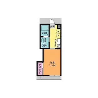 アンダンテHASE【1階】の間取り