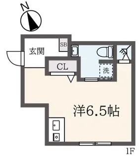 ソリッド北池袋【1階】の間取り