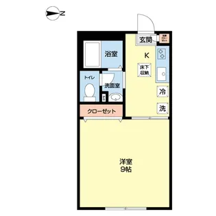 K・Iヒルズ代官山【1階】の間取り