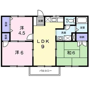 シリウスB【2階】の間取り