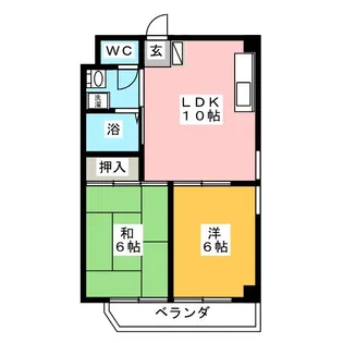 パストラルミキ【3階】の間取り