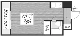 サムティ灘駅前【4階】の間取り