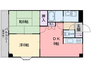 アーバンコート南風台【2階】の間取り
