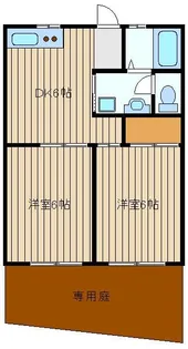 ビームメゾン【1階】の間取り