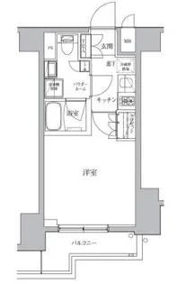 ル・サレーヴ【3階】の間取り