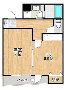 パールコート【3階】の間取り