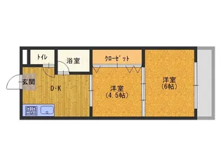 ヴィタ・オルバーナ【3階】の間取り