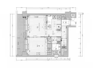 リーガル京都御所西V【1階】の間取り