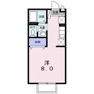 エトワールII【1階】の間取り