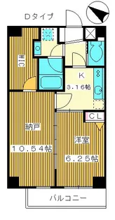 イルヴィアーレ大山金井町ビル【7階】の間取り