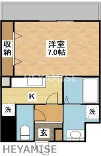 アイヒルズスミヨシ【4階】の間取り