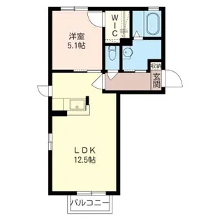 フィオC【2階】の間取り