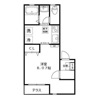L-Second【1階】の間取り