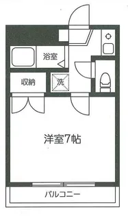 シティーユー中町II【4階】の間取り