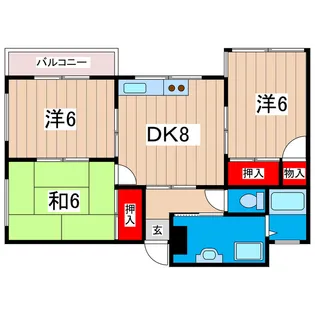 ステイツビル【4階】の間取り