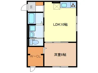 マロン【1階】の間取り