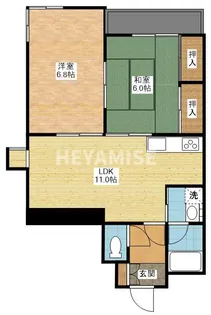 イストワール城山【3階】の間取り