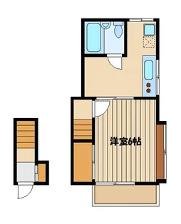 コーポ大泉【2階】の間取り