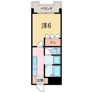 Safari 新居浜【8階】の間取り