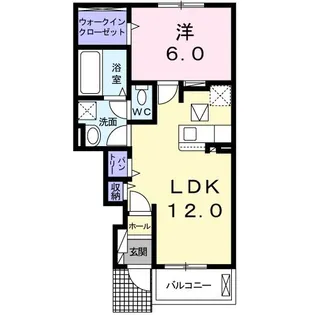 パン ヴィラージュ【1階】の間取り