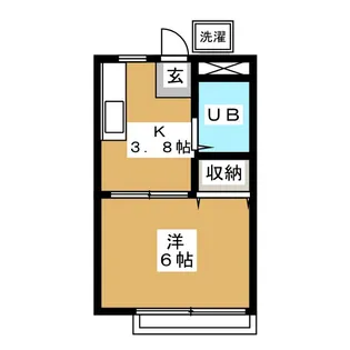 グレースパーク【2階】の間取り
