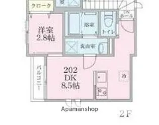 メゾン ド トヨタ【2階】の間取り