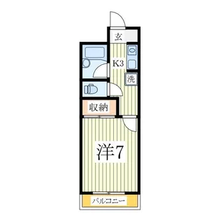 葉山ビレッジ南【2階】の間取り