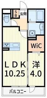 フォルテーヌIV【3階】の間取り