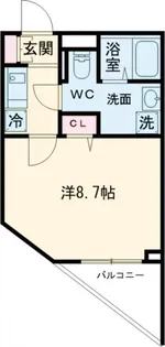 GRAN PASEO蒲田II【5階】の間取り