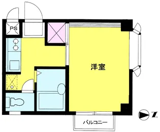 ヘリテージ【2階】の間取り