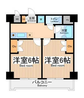 ソシオ町田【7階】の間取り