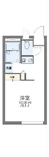 レオパレス宮前【2階】の間取り
